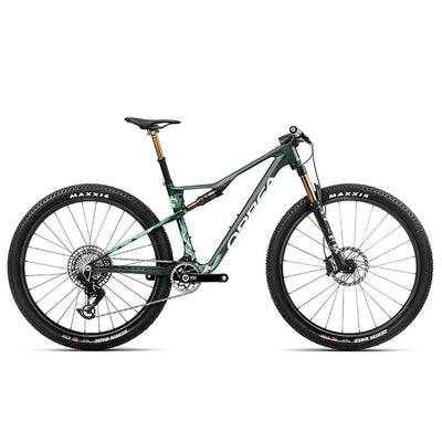 Orbea Oiz M-LTD Bikes Orbea Bikes Oft Forest Green-Green Mint (Gloss) S 