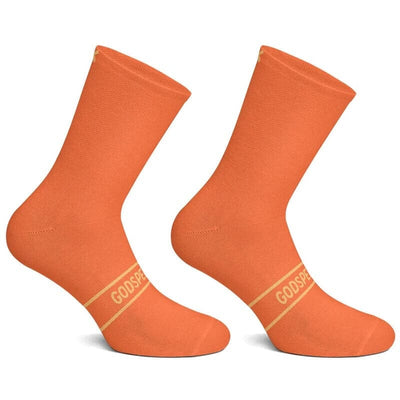 Godspeed Essential Athletic Socks Apparel Godspeed Socks Dragonfire Orange S/M 