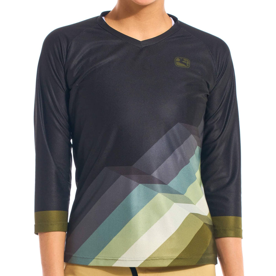 Giordana Women's MTB 3/4 Sleeve Jersey | Contender Bicycles