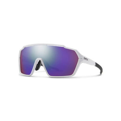 Smith Shift MAG Sunglasses Apparel Smith White - ChromaPop Violet Mirror 