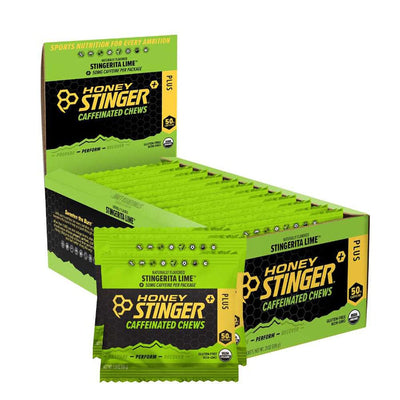BOX of Honey Stinger Energy Chews Accessories Honey Stinger Stingerita Lime 12 / Box 