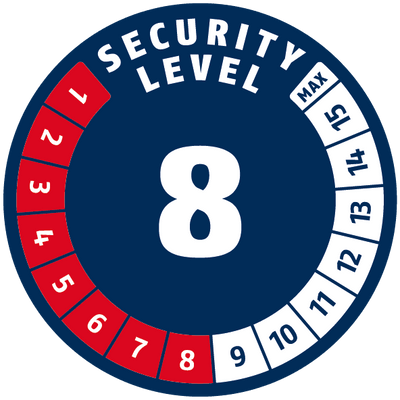 ABUS Ultra 410 Mini U-Lock Black Accessories Abus 