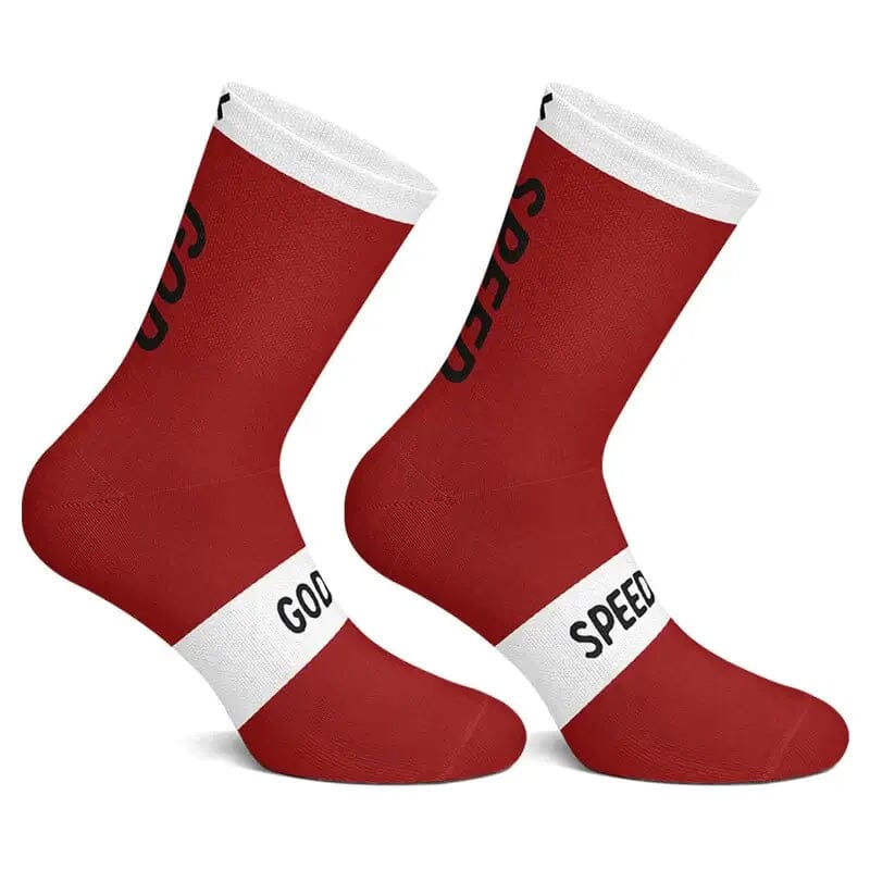 Godspeed Speed God Sock Apparel Godspeed Socks Red/Pink SM/MD 