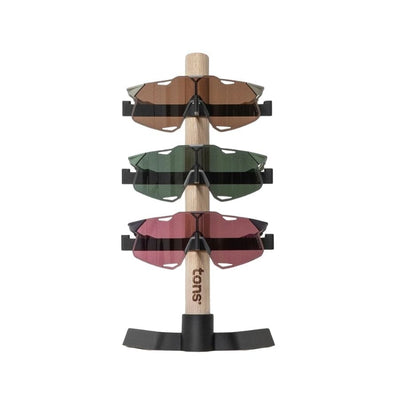 tons Desk Organiser . 3x Glasses ACCESSORIES tons Natural Oak 