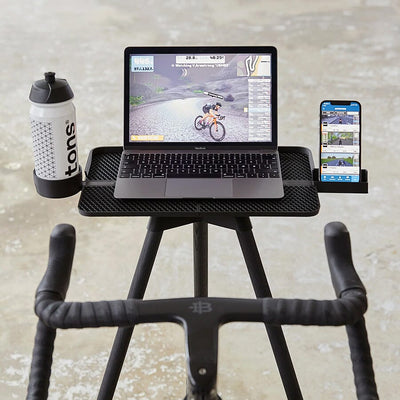 tons Laptop Race Table + Holder Kit Set Up example