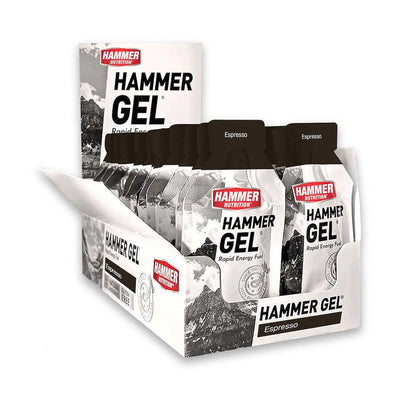 BOX of Hammer Gel Single Serve Accessories Hammer Nutrition Espresso 24/Box 