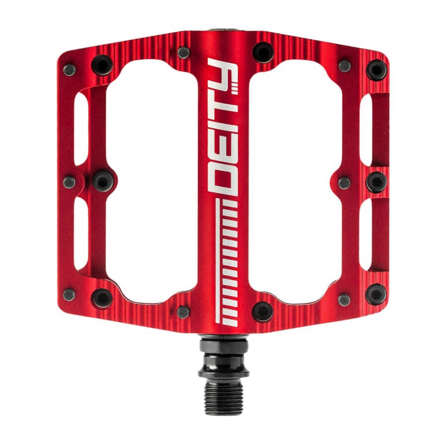 Deity Components Black Kat Pedals Components Deity Components Red 