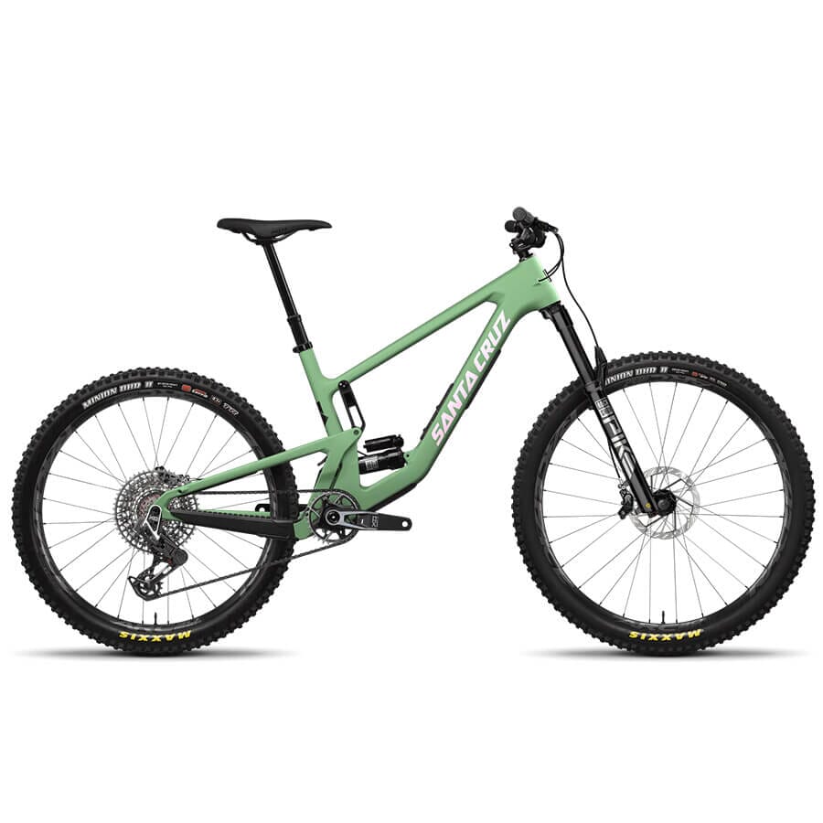 Santa Cruz 5010 5 CC X0 Transmission Kit Bikes Santa Cruz Bicycles Matte Spumoni Green XS 