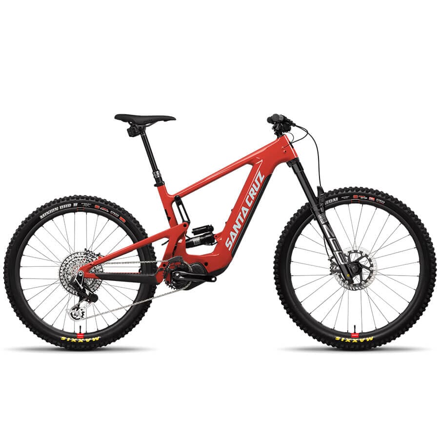 Santa Cruz Heckler 9 CC XX AXS Transmission Reserve MX Kit Bikes Santa Cruz Bicycles Gloss Heirloom Red S 