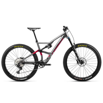 2022 Orbea Occam H20 LT Bikes Orbea Anthracite Glitter - Candy Red M 