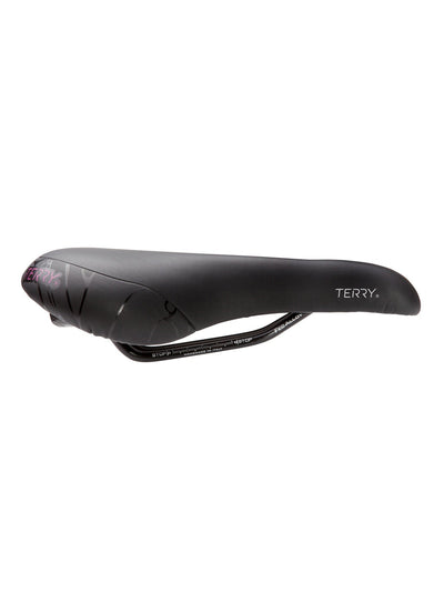 Terry Womens Butterfly Chromoly Saddle Black Components Terry 