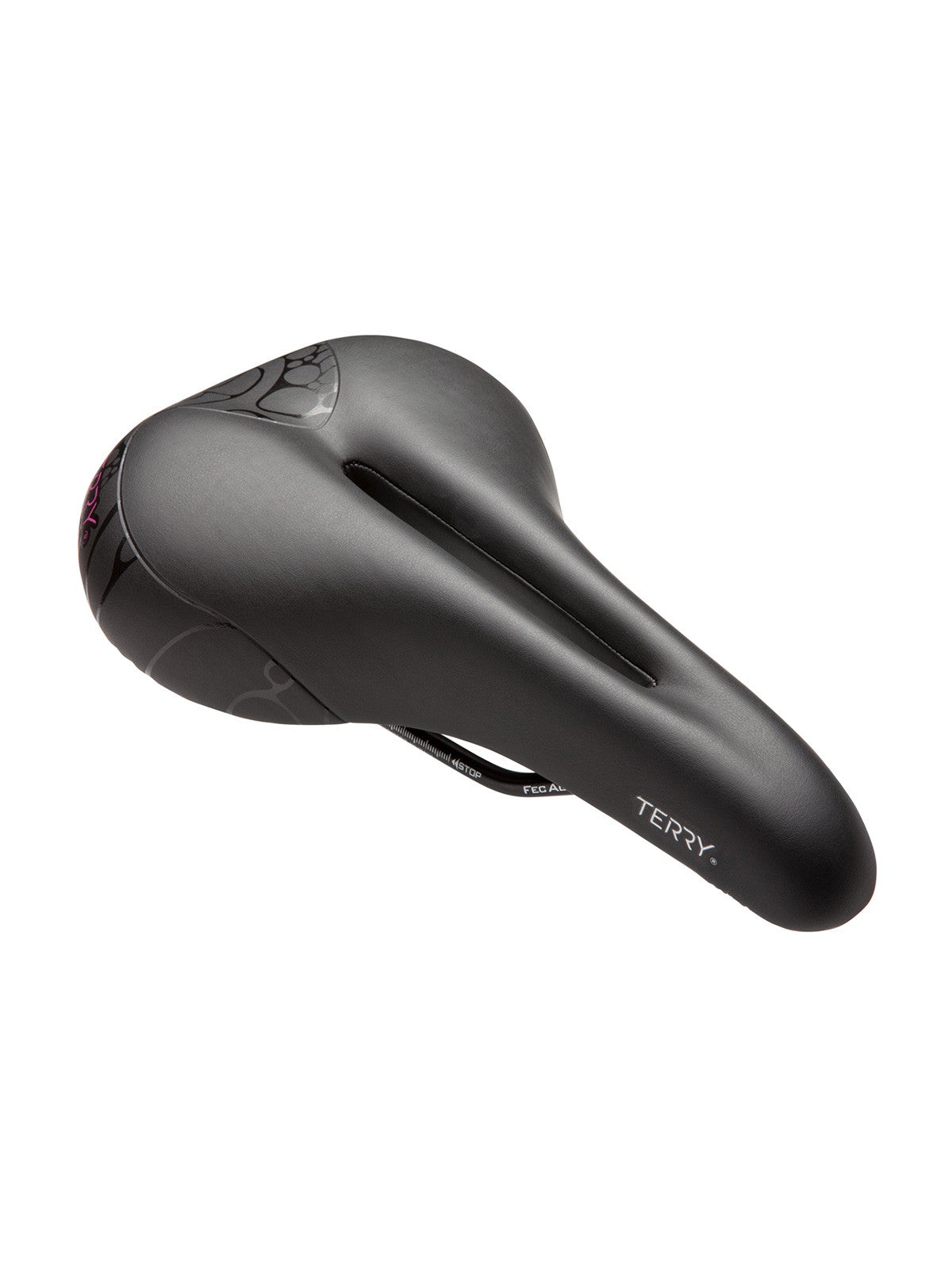 Terry Womens Butterfly Chromoly Gel Saddle Black