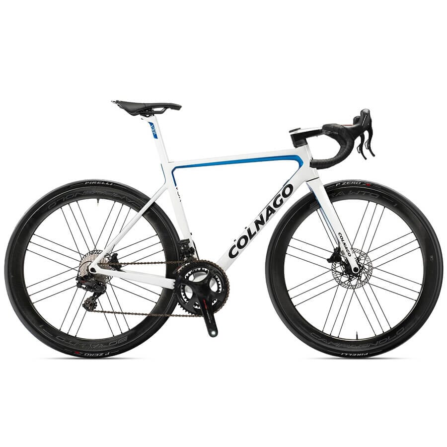 Colnago V3Rs Disc Frame Bikes Colnago White/Blue 