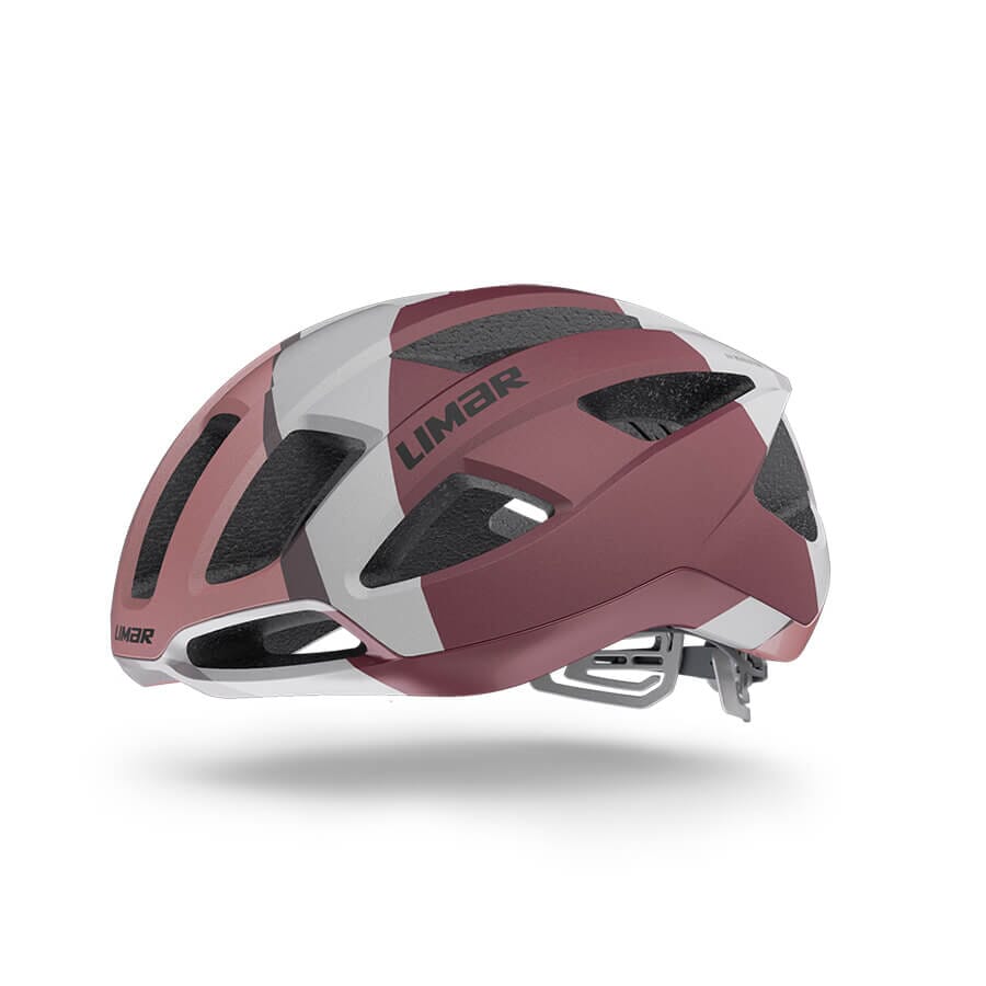 Limar Air Stratos Helmet Apparel Limar 80's Matte Grey/Bordeax L 