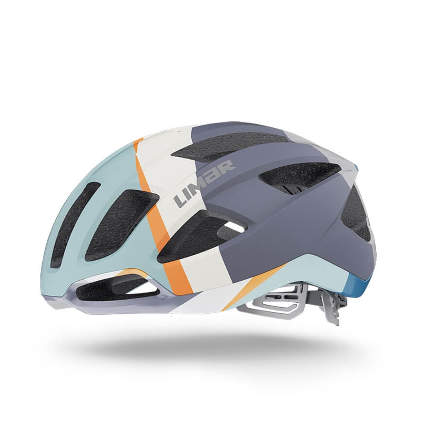 Limar Air Stratos Helmet Apparel Limar 80's Matte Grey/Orange/Blue M 