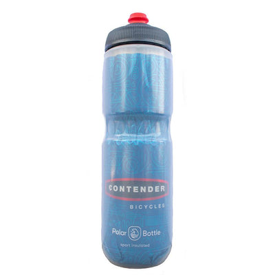 Contender Polar Insulated Bottle Accessories Contender Bicycles Blue Bikes 24oz/LG 