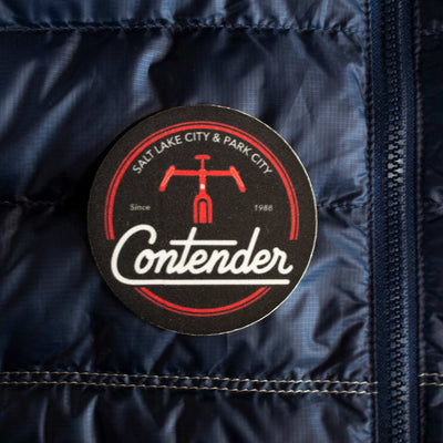 Contender Bicycles Noso Repair Patch APPAREL Noso Black 2.5 Inches 