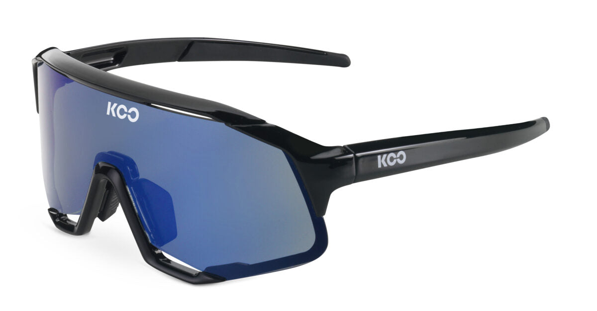 Koo Demos Sunglasses Apparel KOO Black / Blue Sky Mirror 