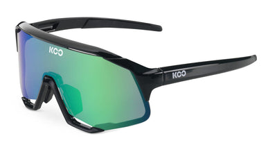 Koo Demos Sunglasses Apparel KOO Black/ Green Mirror 