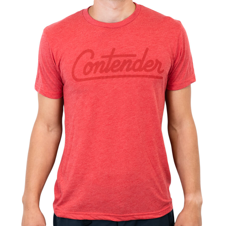 Contender Bicycles Script T-shirt 