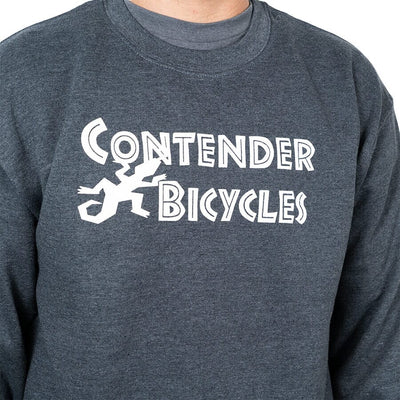 Contender Gecko Crewneck Sweatshirt APPAREL - MEN - LIFESTYLE Contender Bicycles 