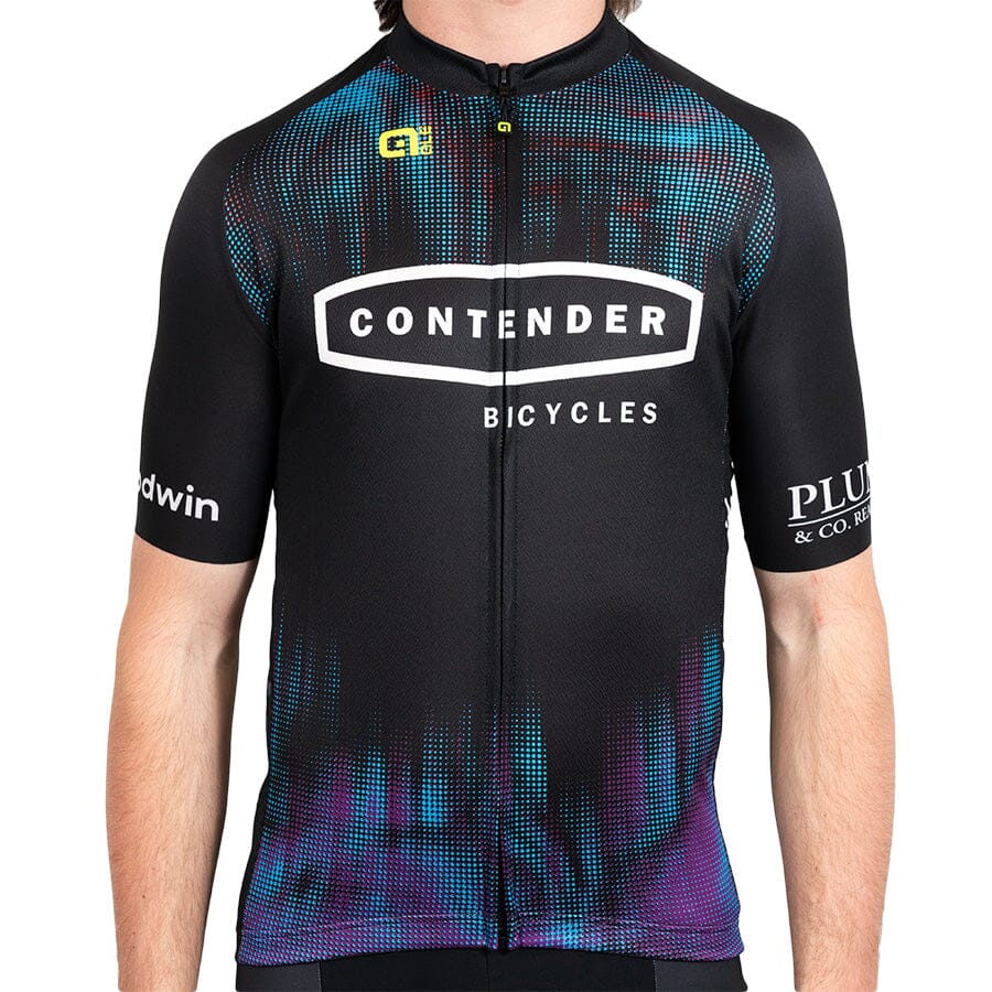 2023 Contender PRR Green Short Sleeve Jersey Apparel Contender Bicycles XS 