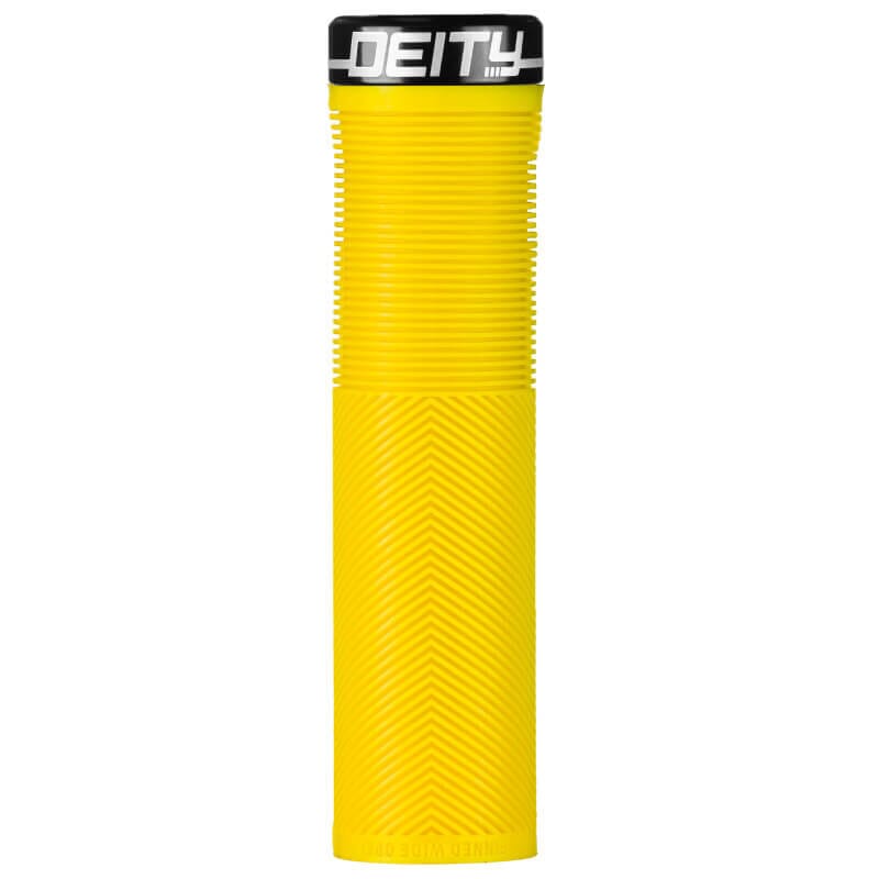 Deity Components Knuckleduster Grips Components Deity Components Yellow LTD 