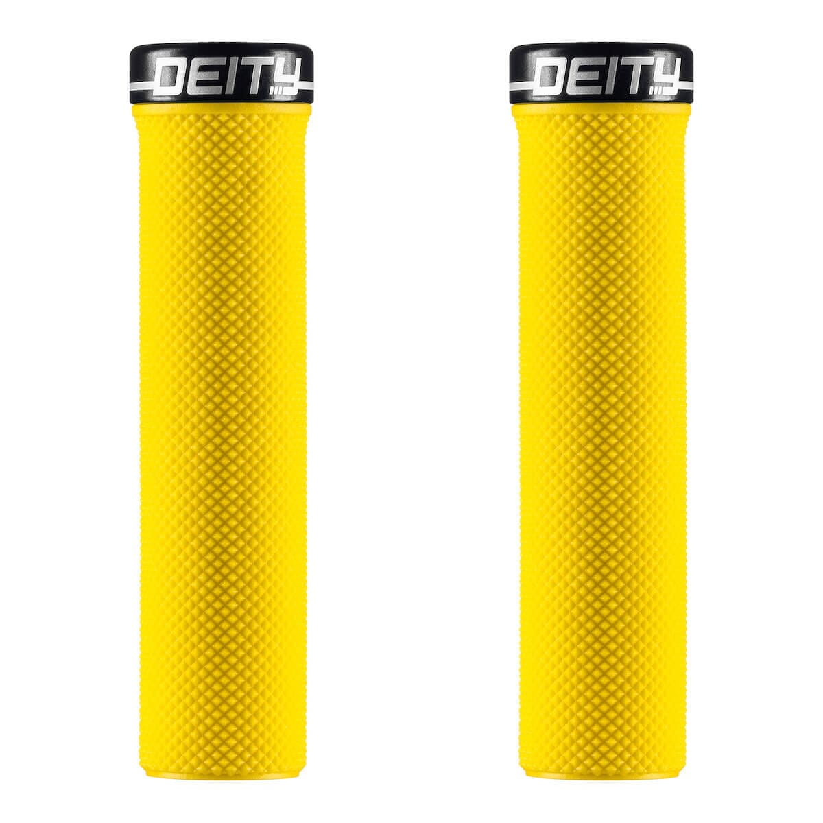 Deity Slimfit Grip Components Deity Components Yellow 