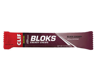 Clif Bloks Energy Chews Accessories Clif Bar Black Cherry 