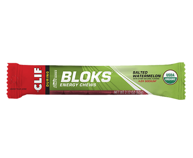 Clif Bloks Energy Chews Accessories Clif Bar Salted Watermelon 