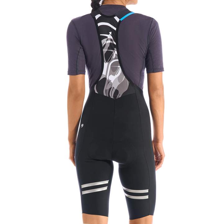 The Giordana Women's G-Shield Thermal Bib Short Back View