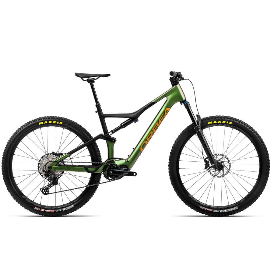 Orbea Rise M20 Bikes Orbea Chameleon Goblin Green-Black S 