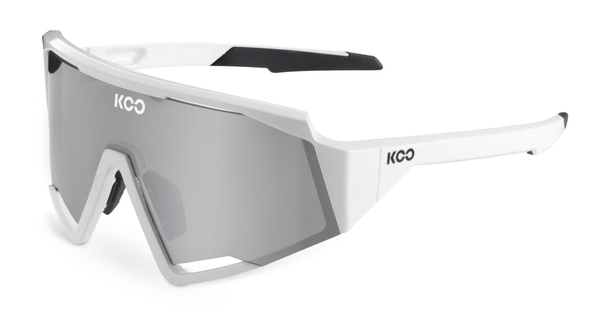 Koo Spectro Sunglasses APPAREL - EYEWEAR - KOO KOO White/ Silver 