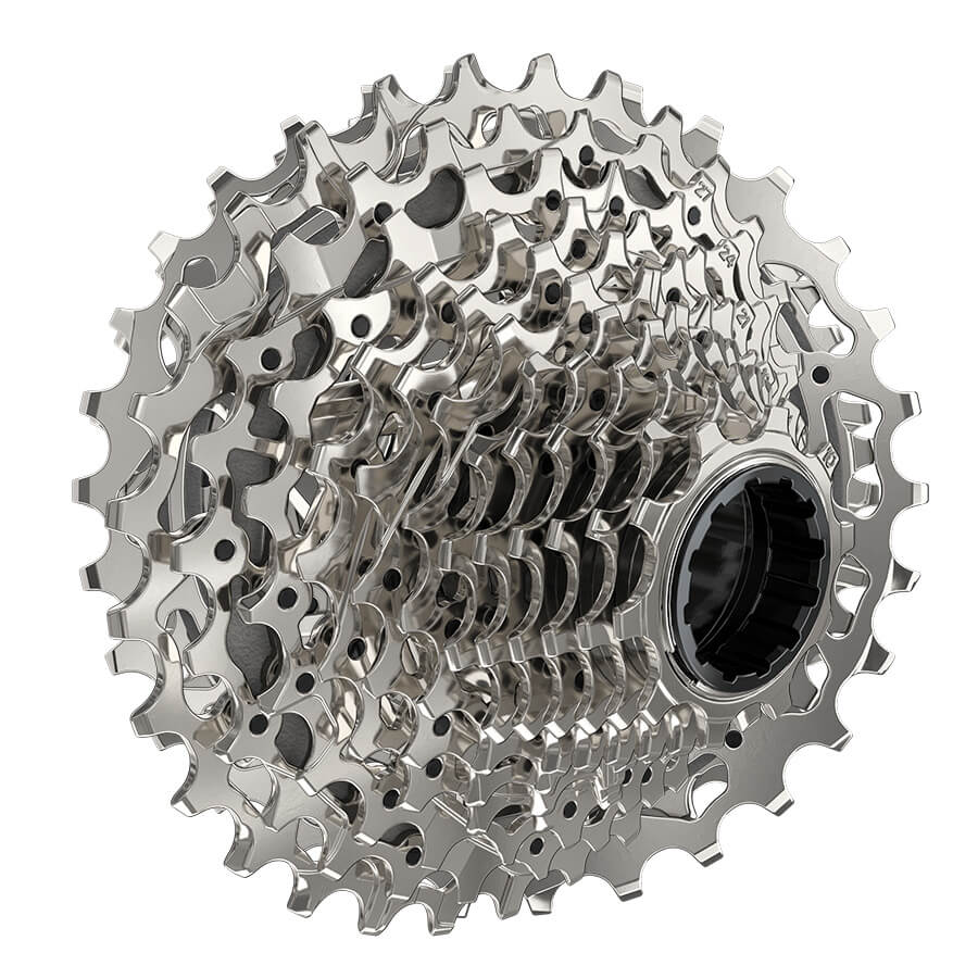 The SRAM Rival XG-1250 12-speed Cassette Quarter View