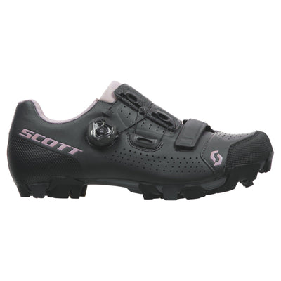 Scott Women's MTB Team Boa Shoe Apparel SCOTT Bikes Dark Grey/Light Pink 39 