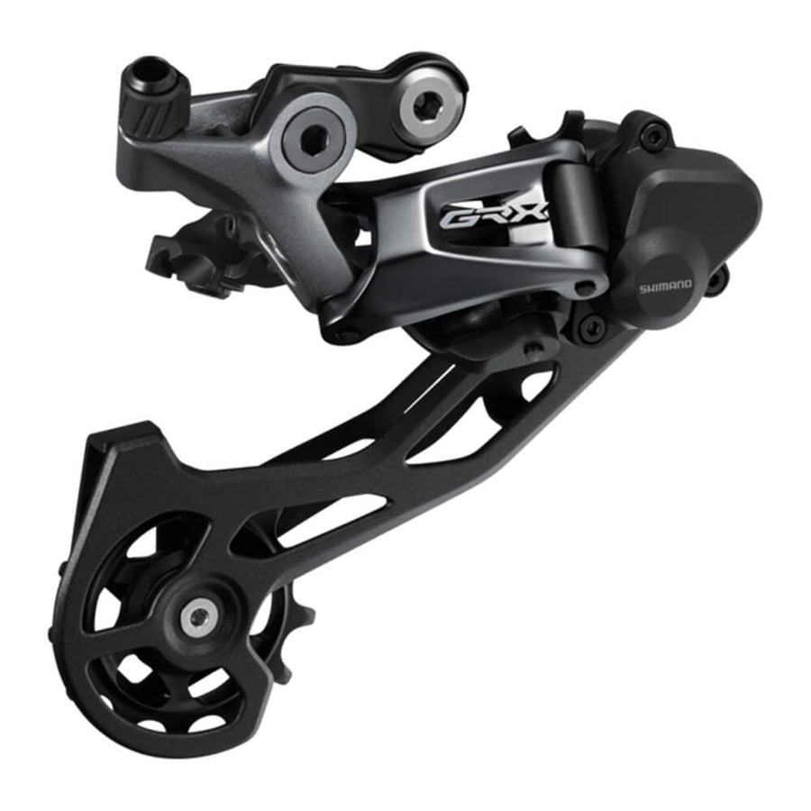Shimano GRX RD-RX810 Rear Derailleur - 11-Speed, Long Cage, Black, With Clutch 2x Components Shimano 