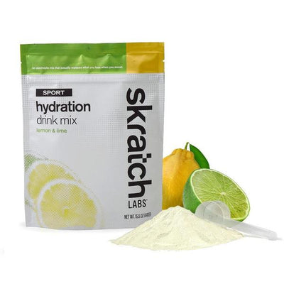 Skratch Labs Sport Hydration Mix Accessories Skratch Labs Lemon and Lime 20 Serving Resealable Bag 