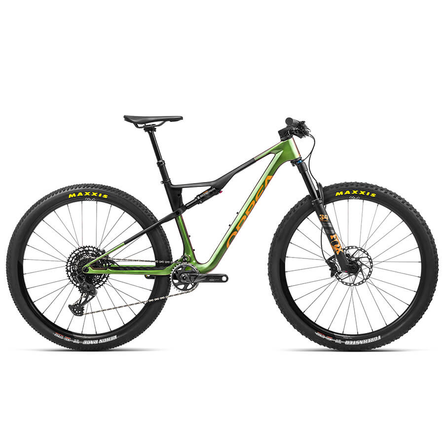 Orbea OIZ M20 Bikes Orbea Chameleon Goblin Green (Gloss)-Black (Matt) S 