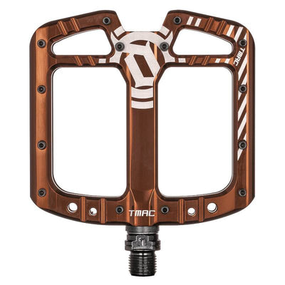 bronze pedals Deity TMAC Pedals Purple