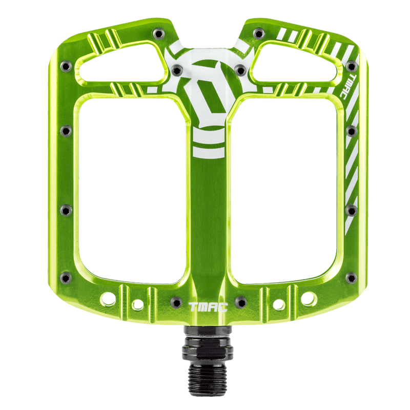 Deity TMAC Pedals Components Deity Components Green 