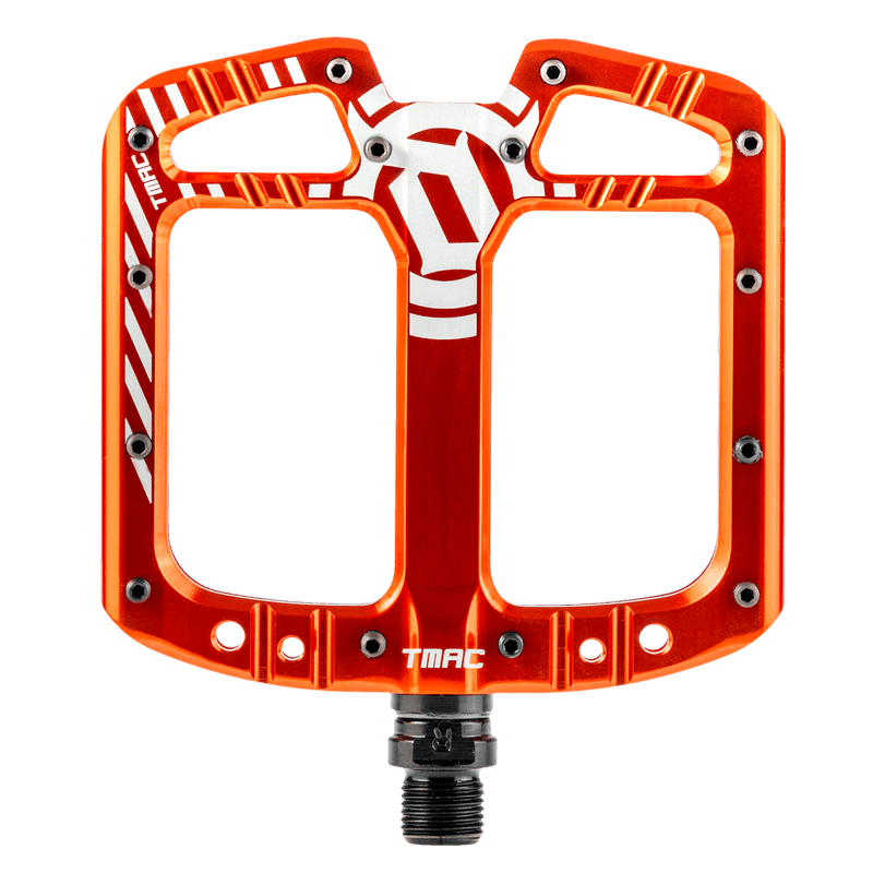 Deity TMAC Pedals Components Deity Components Orange 