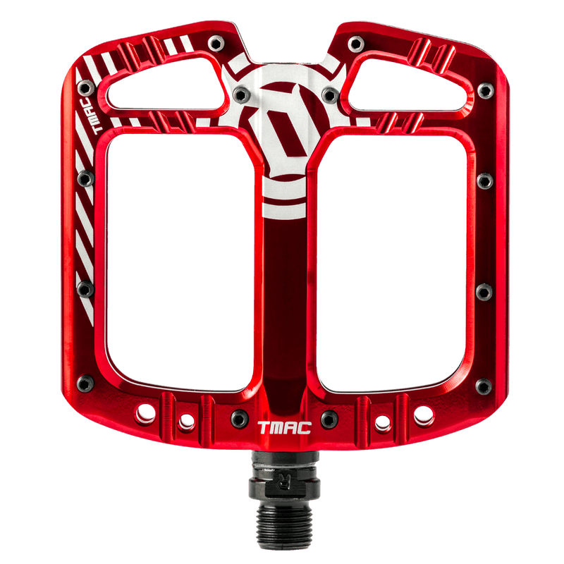 Deity TMAC Pedals Components Deity Components Red 