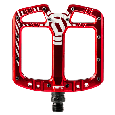 Deity TMAC Pedals Components Deity Components Red 