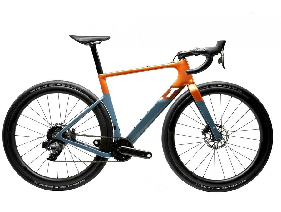 3T Exploro RaceMax Force Bikes 3T Grey/Orange XXS 