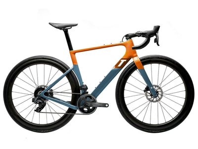 3T Exploro RaceMax Force AXS 2X Bikes 3T Grey/Orange XXS 