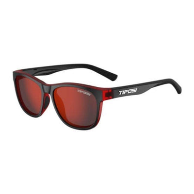 Tifosi Swank Sunglasses Apparel Tifosi Optics Crimson/Onyx Smoke Red 