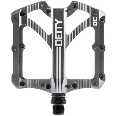 Deity Bladerunner Pedals Components Deity Components Platinum Silver 