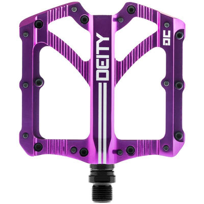 Deity Bladerunner Pedals Components Deity Components Purple Ano 