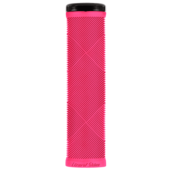 Lizard Skins Strata-Single Clamp Lock-On Components Lizard Skins Neon Pink 32.25 mm 