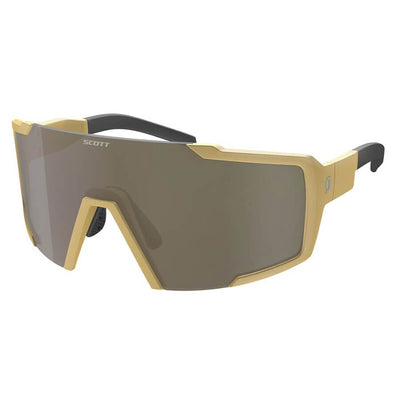 Scott Shield Sunglasses Apparel Scott Gold / Bronze Chrome 